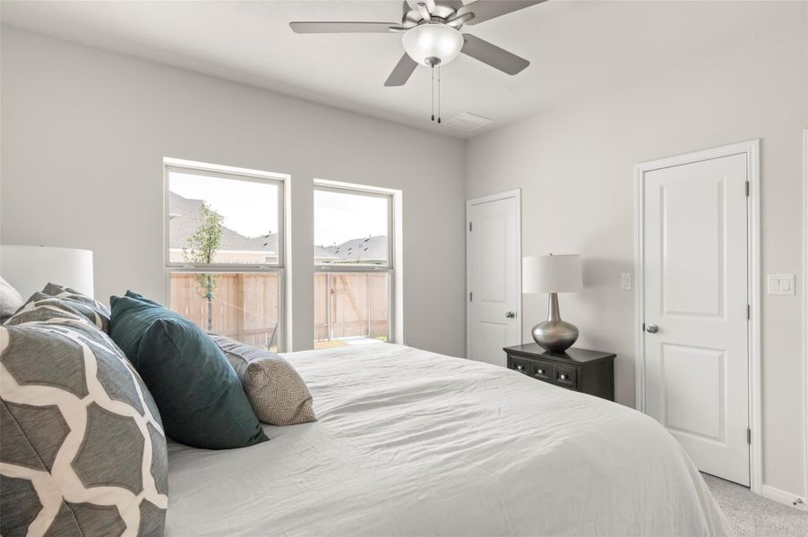 Furnished interior view inside a new home in Blanco Vista, San Marcos (Image 18).