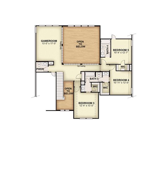 2D floor plan layout for the Edward- 70 ft Home Site by Rockwell Homes in Nelson Lake Estates, Rockwall, TX (Image 46). 2D floor plan layout for the Edward- 70 ft Home Site by Rockwell Homes in Nelson Lake Estates, Rockwall, TX (Image 46).