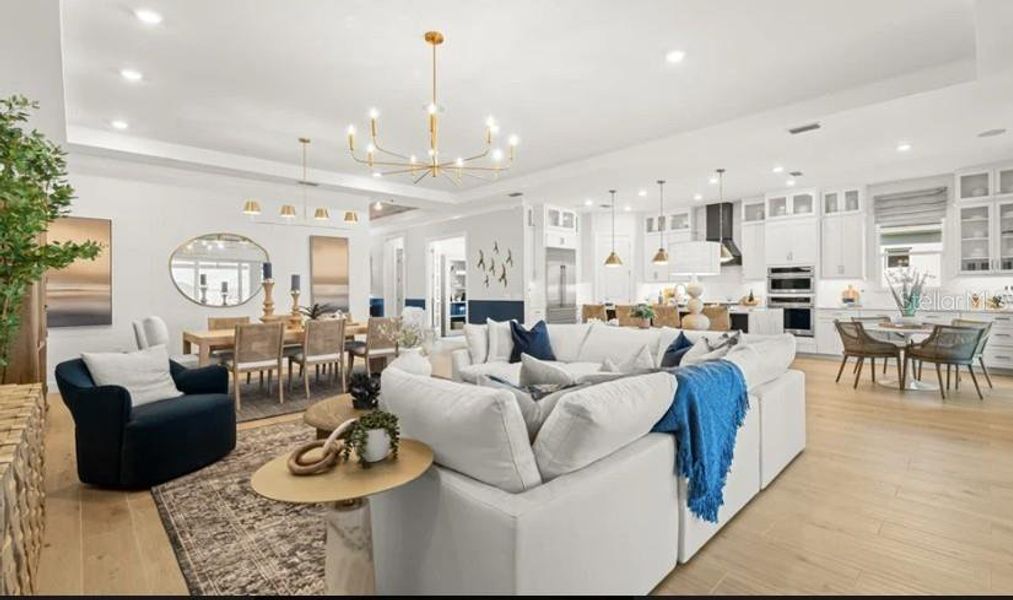 Furnished interior view inside a new home in Coasterra Community Group Page, Palmetto (Image 9).