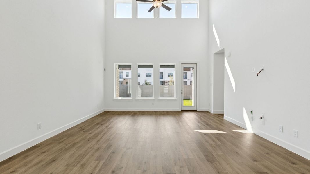 Representative unfurnished interior of a home built from the Tristan by Normandy Homes in Rainwater Crossing, Celina (Image 21).