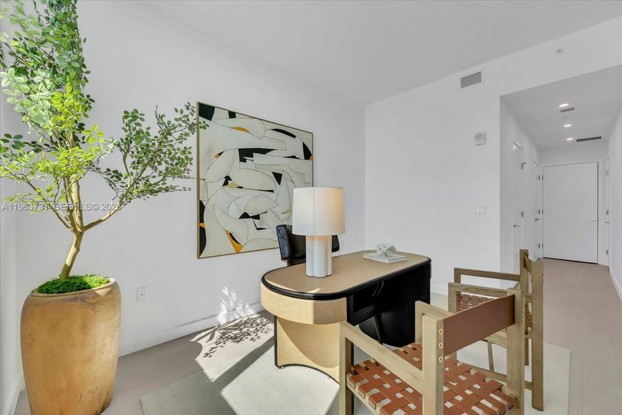 staged as office staged as office