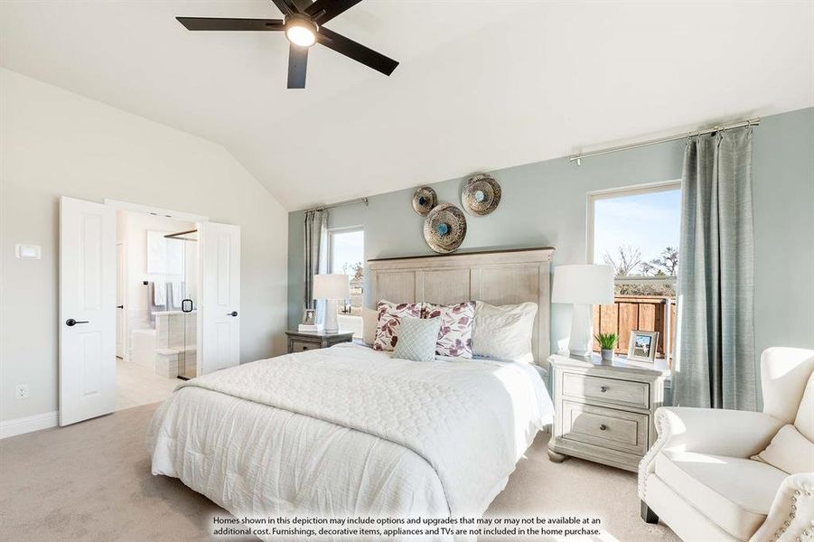 Furnished interior view inside a new home in Willow Wood, McKinney (Image 7).