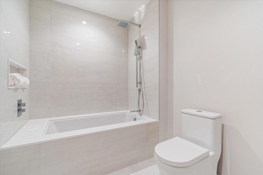 Furnished interior view inside a new home in , Boca Raton (Image 27).