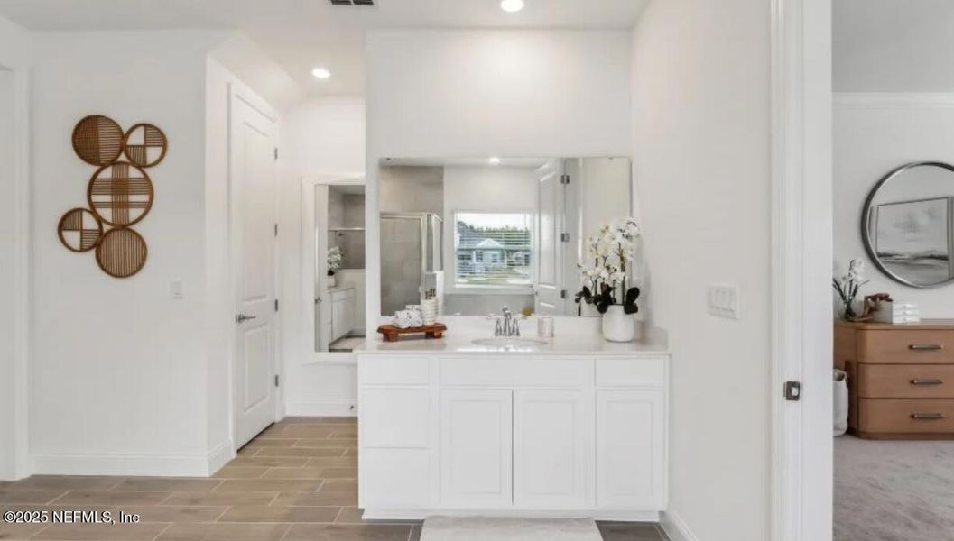 Furnished interior view inside a new home in , St. Augustine (Image 14).