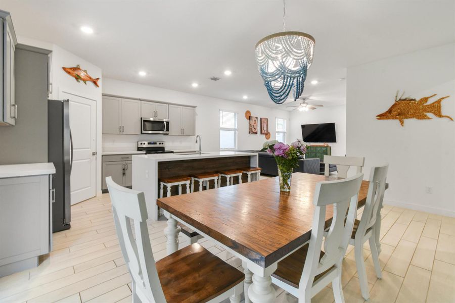 Furnished interior view inside a new home in Reserve at Jupiter, Jupiter (Image 54).