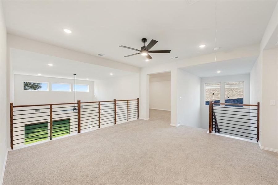 Spacious, unfurnished interior of a new home in Woodstone, Providence Village (Image 31). Spacious, unfurnished interior of a new home in Woodstone, Providence Village (Image 31).