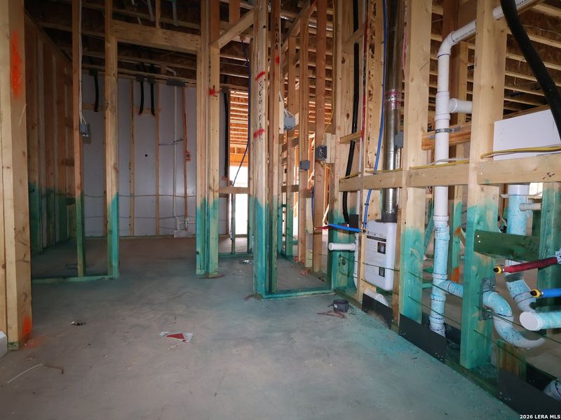 In-progress construction of a new home in Paloma Park, Converse, TX (Image 42).