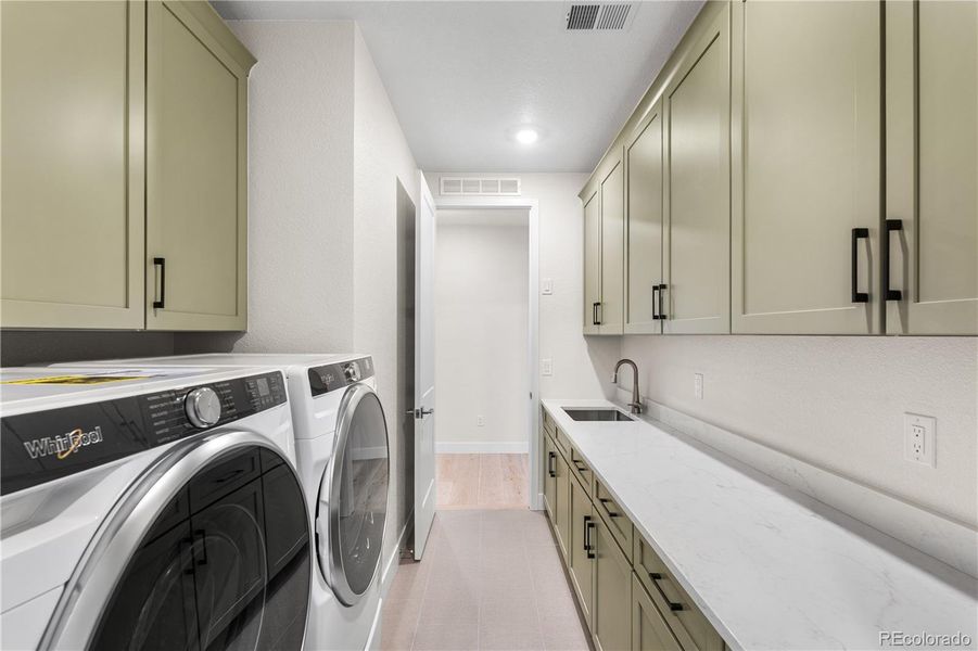 Furnished interior view inside a new home in Autograph at Lyric, Lone Tree (Image 18).