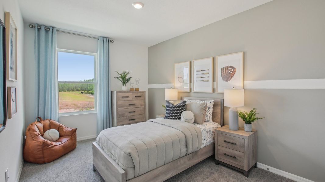 Furnished interior view inside a new home in Berry Bay, Wimauma (Image 24).