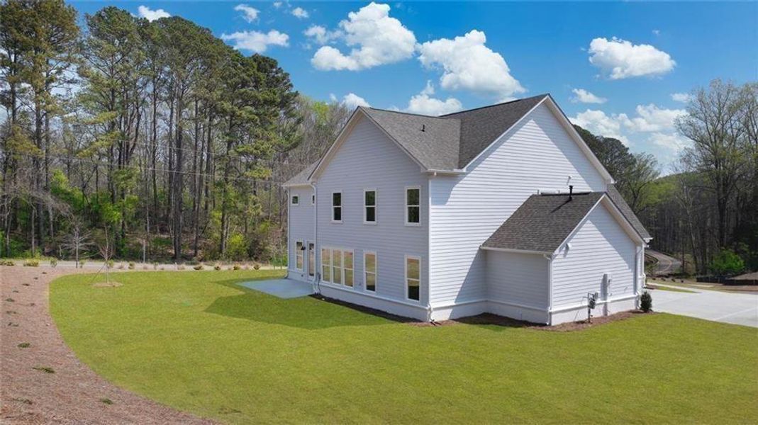 Front exterior of a new home in , Gainesville, GA, highlighting curb appeal (Image 28).