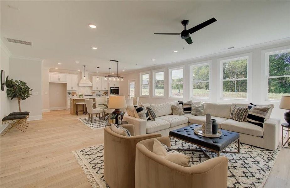 Furnished interior view inside a new home in , Acworth (Image 26). Furnished interior view inside a new home in , Acworth (Image 26).