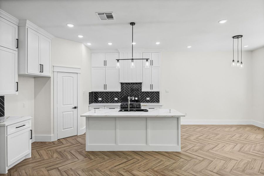 Furnished interior view inside a new home in , La Porte (Image 3).