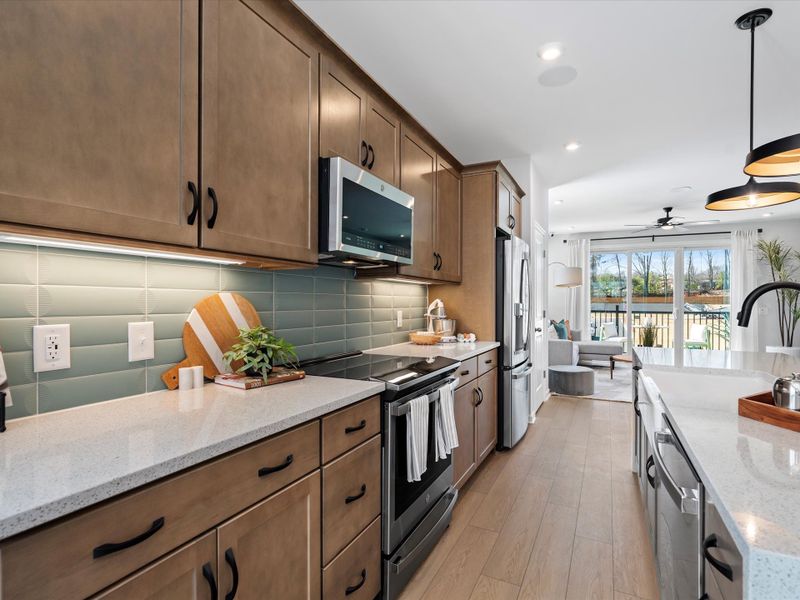 Furnished interior view inside a new home in Southmont, Charlotte (Image 6).