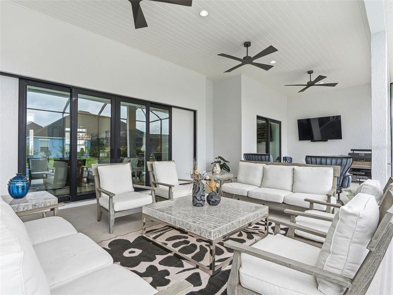 Exterior details and patio area of a home in , The Villages (Image 40). Exterior details and patio area of a home in , The Villages (Image 40).