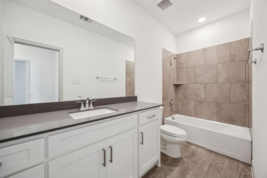 Furnished interior view inside a new home in Sicily, Princeton (Image 12).