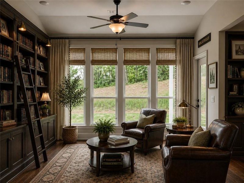 Furnished interior view inside a new home in , Gainesville (Image 16).