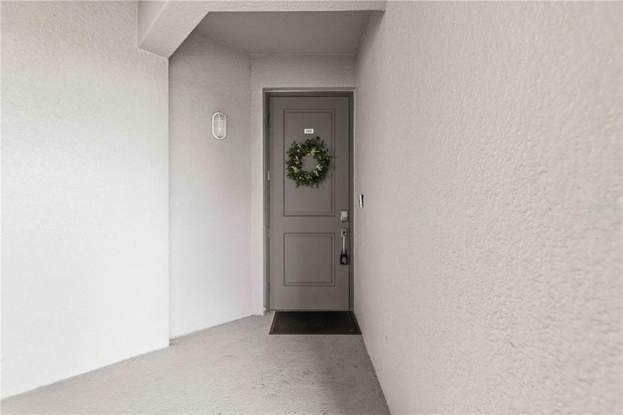 Exterior details and patio area of a home in Wellen Park Golf & Country Club, Venice (Image 2).