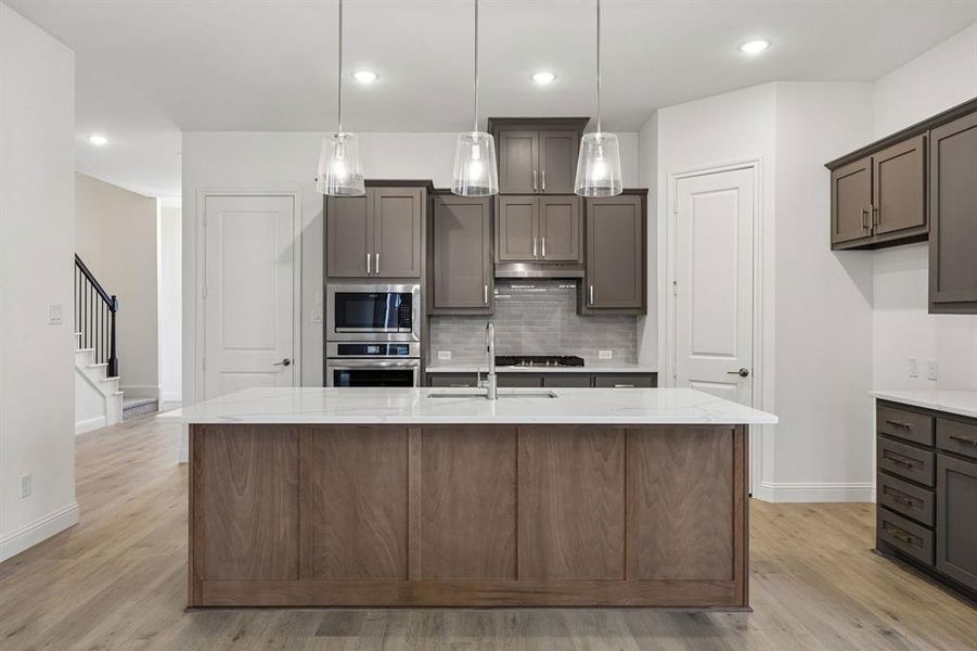 Furnished interior view inside a new home in Country Lakes, Denton (Image 8). Furnished interior view inside a new home in Country Lakes, Denton (Image 8).