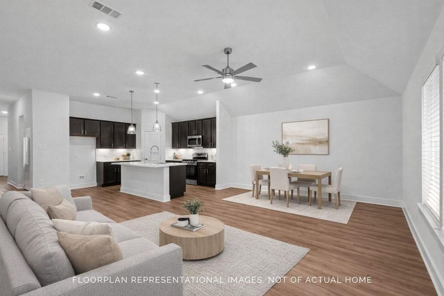 Furnished interior view inside a new home in Ambrose, La Marque (Image 11).
