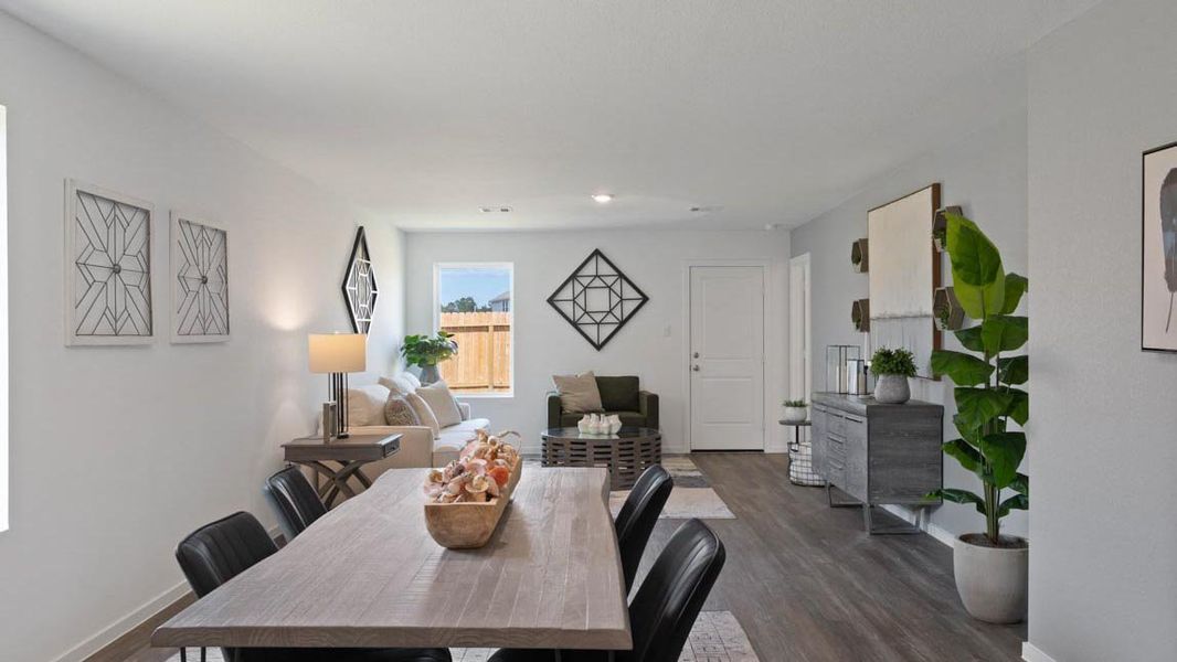 Furnished interior view inside a new home in Sunset Valley, Hockley (Image 11).
