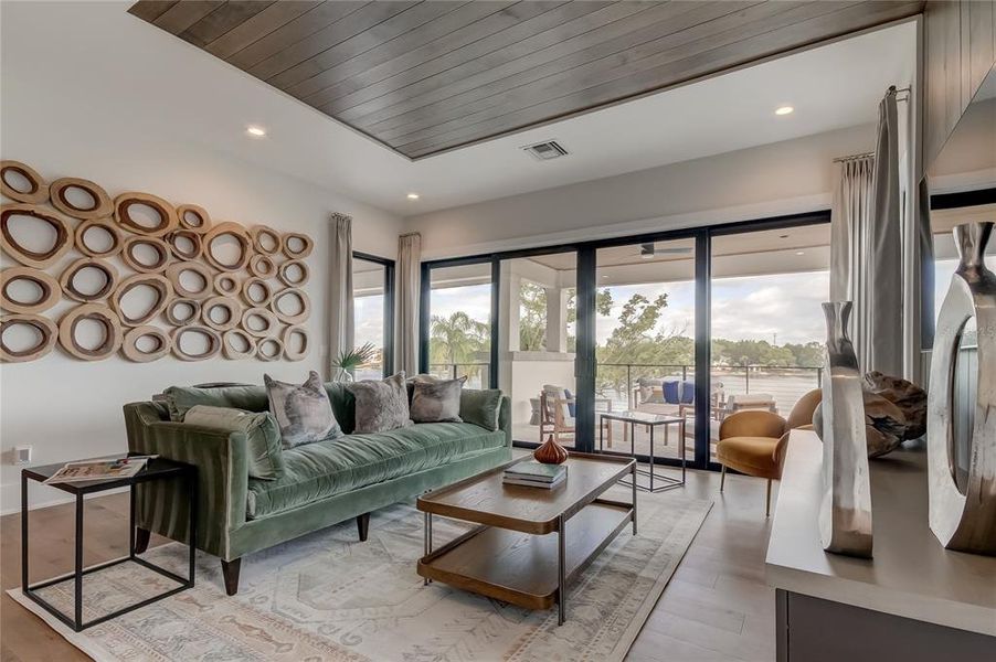 Furnished interior view inside a new home in , Tampa (Image 59). Furnished interior view inside a new home in , Tampa (Image 59).