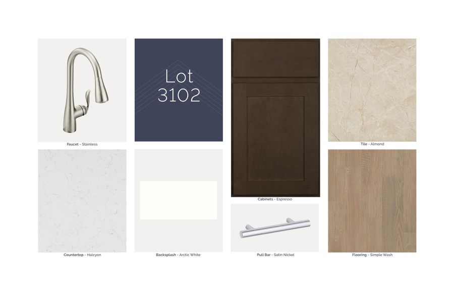 Sample of building materials used in homes in Sorella, Tomball (Image 24). Sample of building materials used in homes in Sorella, Tomball (Image 24).