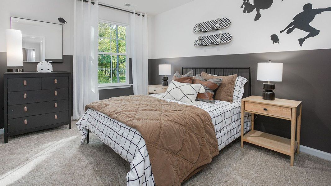 Furnished interior view inside a new home in Chandler Pointe, Rural Hall (Image 18).