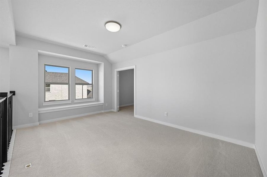 Spacious, unfurnished interior of a new home in Mosaic: 40ft. lots, Prosper (Image 20).