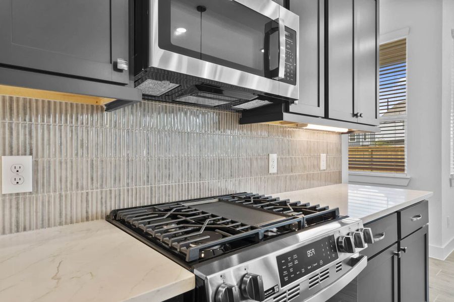 Close-up of interior finishes inside a home in Meridiana, Manvel (Image 10).