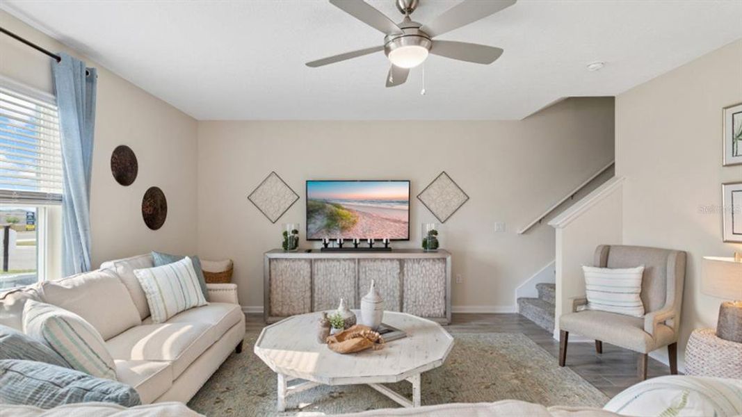 Furnished interior view inside a new home in Knightsbridge, Kissimmee (Image 12).