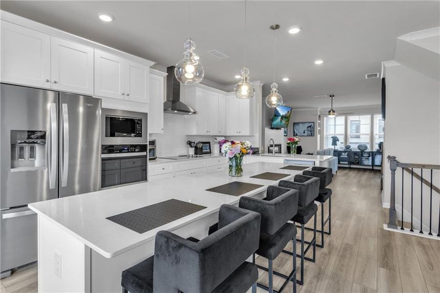 Furnished interior view inside a new home in , McDonough (Image 24).