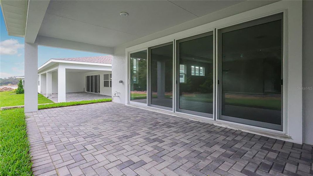 Exterior details and patio area of a home in Cresswind at Hammock Oaks, Lady Lake (Image 23). Exterior details and patio area of a home in Cresswind at Hammock Oaks, Lady Lake (Image 23).