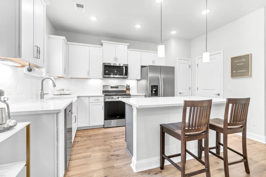 Furnished interior view inside a new home in Sea Island Preserve, Johns Island (Image 8).