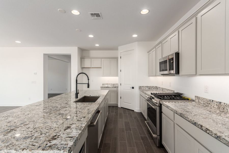 Furnished interior view inside a new home in Hawes Crossing, Mesa (Image 8).