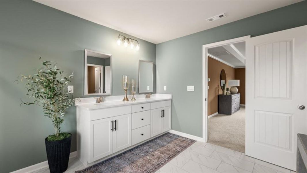 Furnished interior view inside a new home in Hamptons at Riverwood East, Dallas (Image 52). Furnished interior view inside a new home in Hamptons at Riverwood East, Dallas (Image 52).