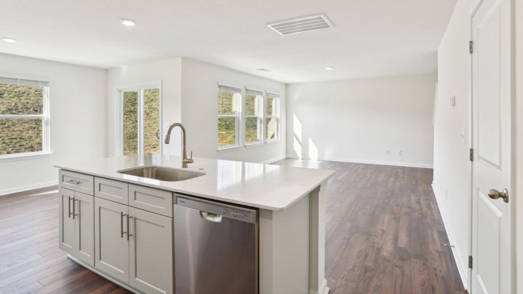 Furnished interior view inside a new home in Johnson Farms, Greeneville (Image 4).