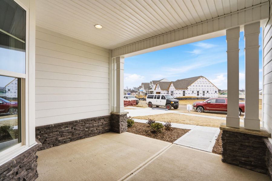 Exterior details and patio area of a home in Harmony, Harrisburg (Image 38).