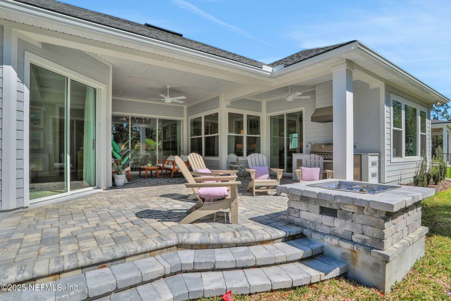 Front exterior of a new home in , Ponte Vedra, FL, highlighting curb appeal (Image 22). Front exterior of a new home in , Ponte Vedra, FL, highlighting curb appeal (Image 22).