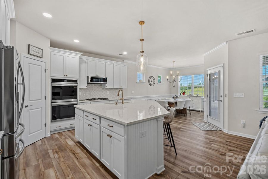 Furnished interior view inside a new home in Elizabeth, Fort Mill (Image 10).