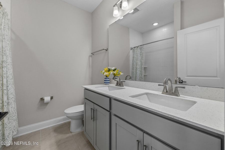 Furnished interior view inside a new home in , Ponte Vedra (Image 14).
