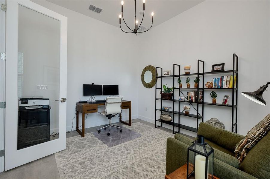Furnished interior view inside a new home in , Englewood (Image 42).