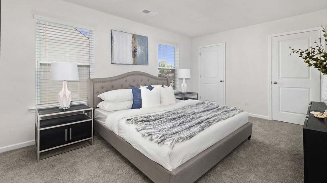 Representative furnished interior of a home built from the Clement by D.R. Horton in Lakeshore at Windstone, Mooresville (Image 4). Representative furnished interior of a home built from the Clement by D.R. Horton in Lakeshore at Windstone, Mooresville (Image 4).