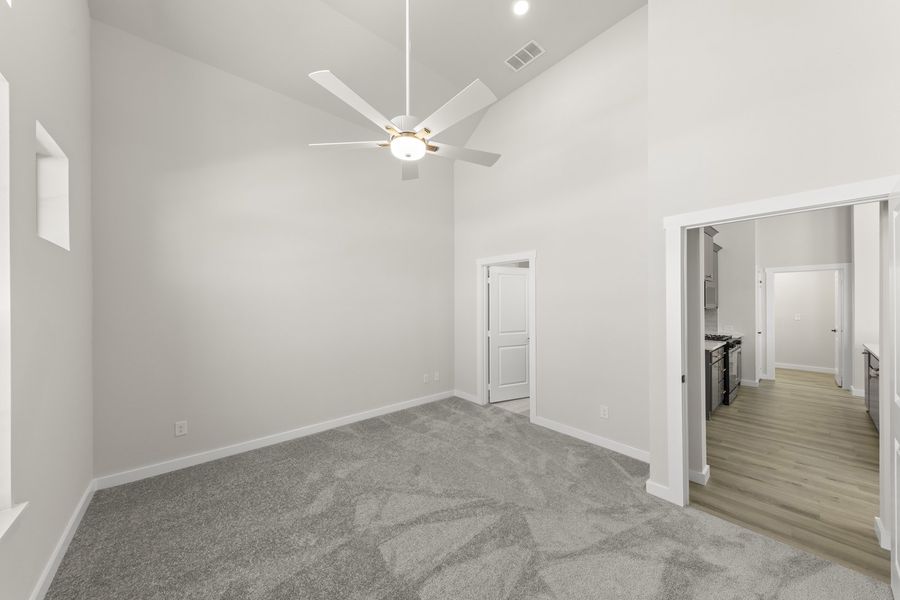 Spacious, unfurnished interior of a new home in Woodbridge Villas, Wylie (Image 23). Spacious, unfurnished interior of a new home in Woodbridge Villas, Wylie (Image 23).