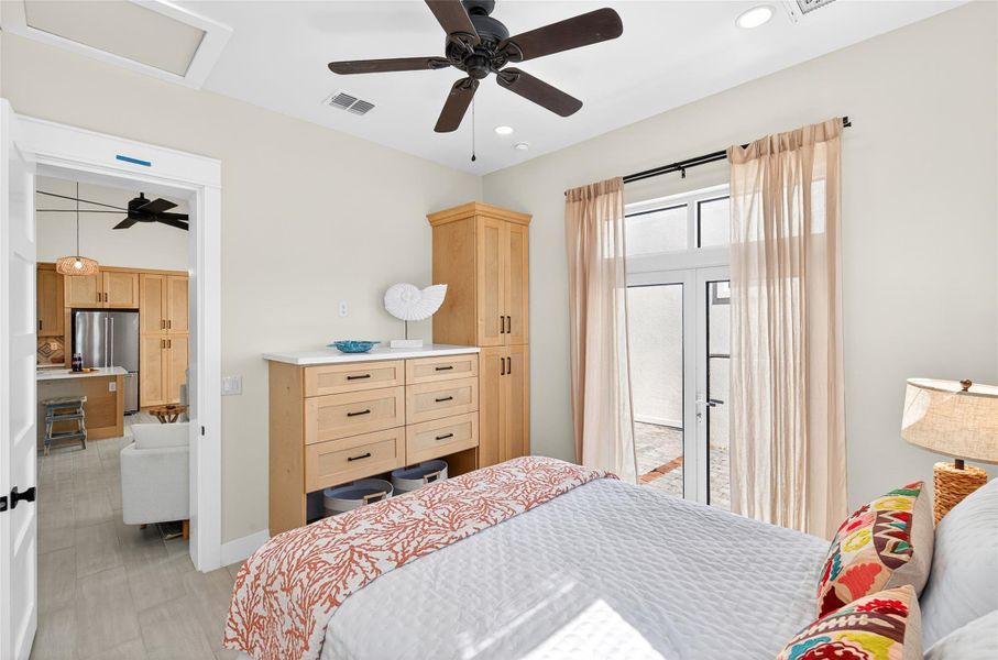 Furnished interior view inside a new home in , Port Aransas (Image 11).