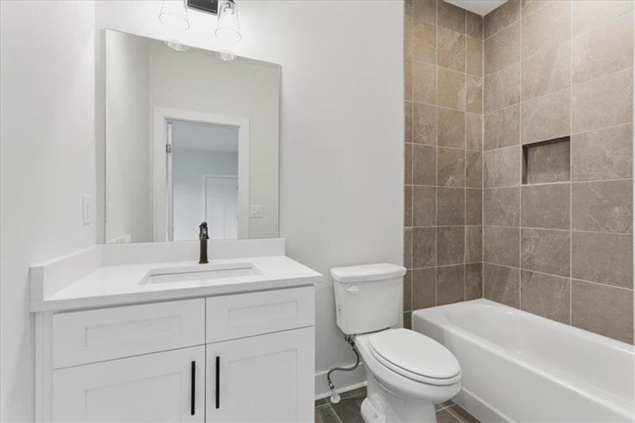 Furnished interior view inside a new home in , Rome (Image 15).