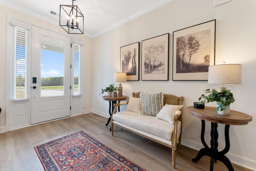 Furnished interior view inside a new home in , Summerville (Image 28).