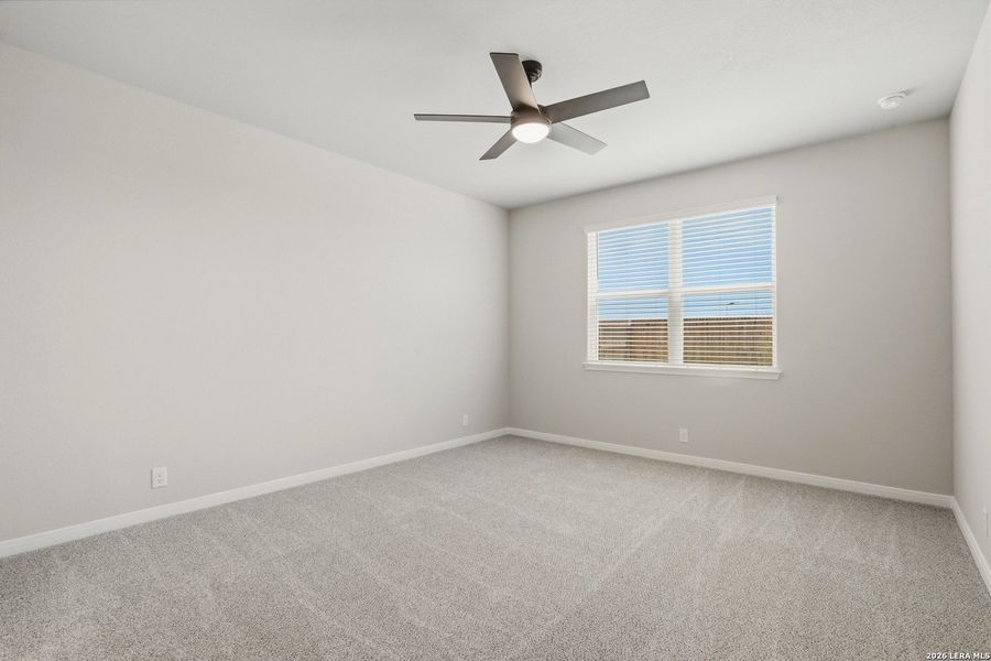 Spacious, unfurnished interior of a new home in Dauer Ranch, New Braunfels (Image 23). Spacious, unfurnished interior of a new home in Dauer Ranch, New Braunfels (Image 23).