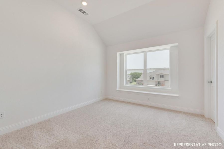 Representative unfurnished interior of a home built from the Royal Palm by Grand Homes in Trails at Cottonwood Creek, Rowlett (Image 20).