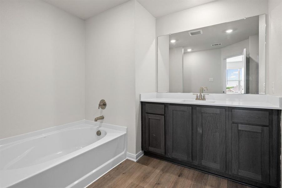 Furnished interior view inside a new home in Patriot Estates, Venus (Image 9).