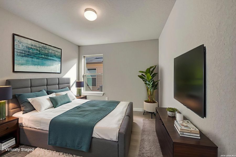 Furnished interior view inside a new home in Winding Brook, San Antonio (Image 18).